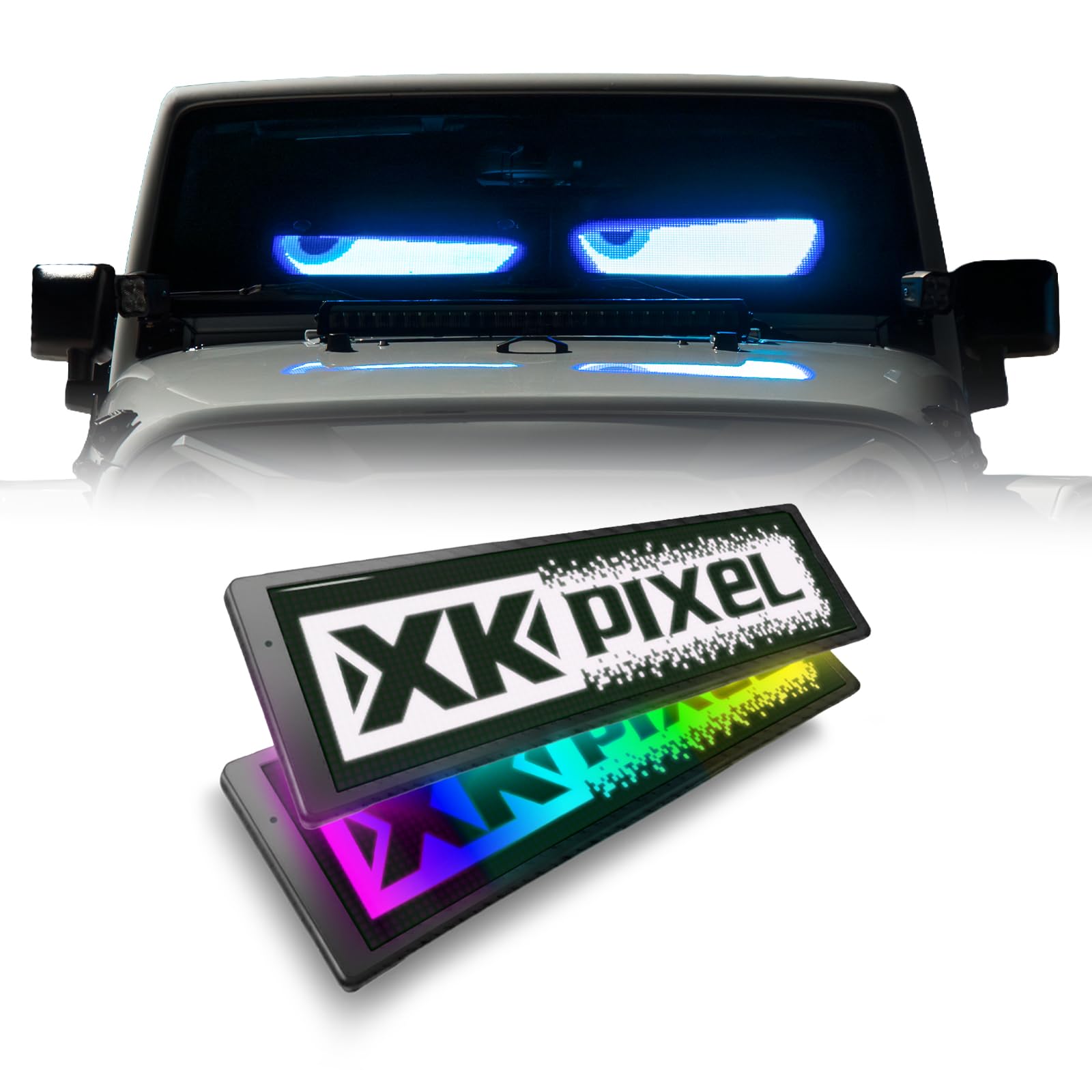 Amazon.com: XKGLOW XKPixel Windshield Dual LED Screen Kit : Automotive